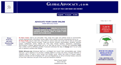 Desktop Screenshot of globaladvocacy.com